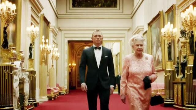 El cameo de James Bond en la inauguración de los Juegos Olímpicos