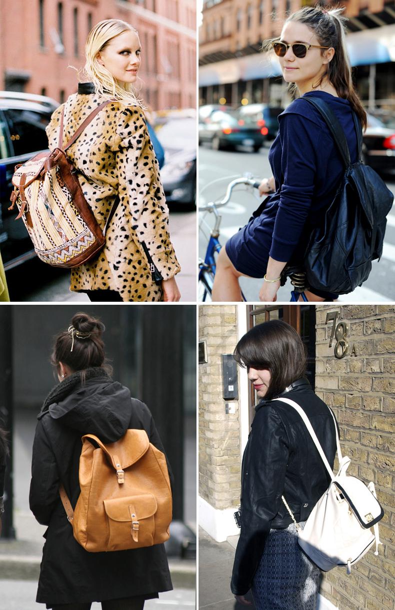Inspiration Backpack collagevintage