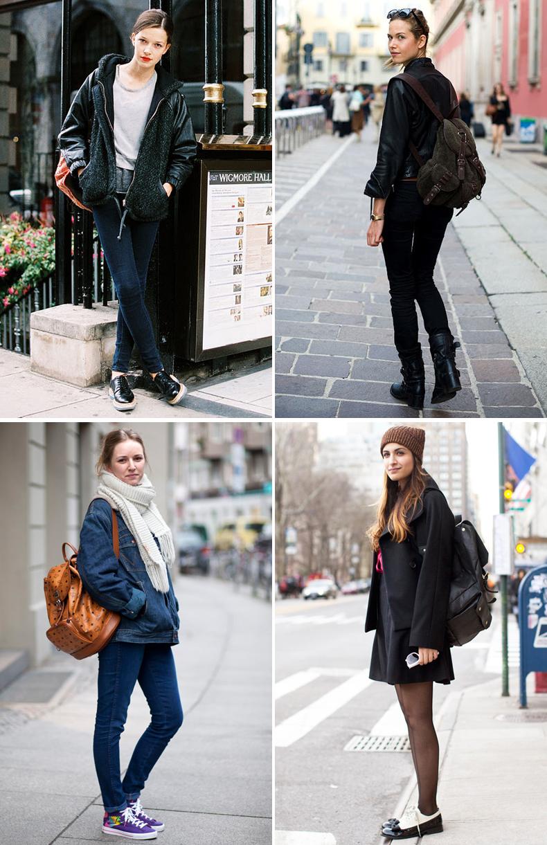 Inspiration Backpack collagevintage