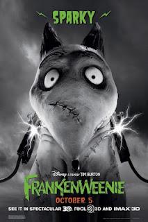 Frankenweenie: nueve carteles