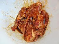 Chuletas de Cordero Marinadas con Cous-Cous Chuletas de Cordero Marinadas con Cous-Cous