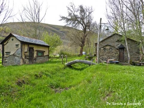 el molino y la casita Soñé un molino mágico