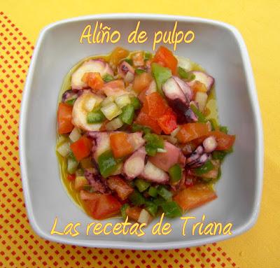 Aliño de pulpo Aliño de pulpo
