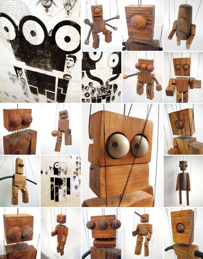 Marionetas de madera