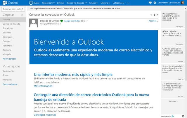 Outlook y el adiós a Hotmail