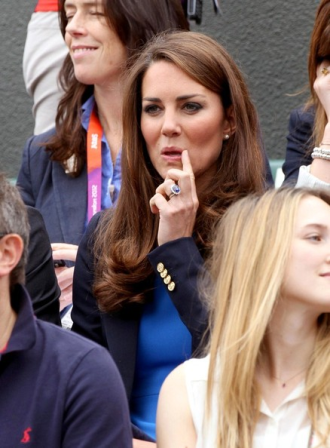 Kate Middleton, de Stella McCartney, en el partido de Andy Murray