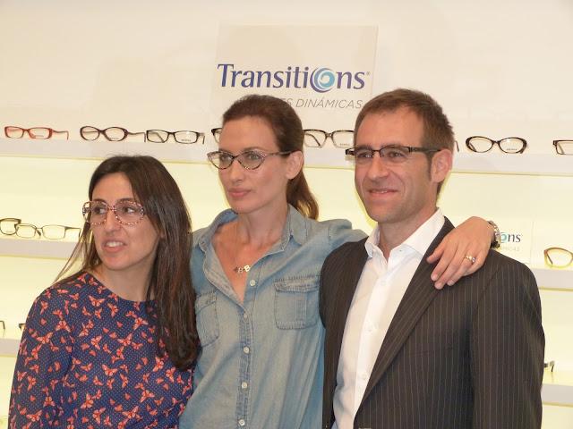 Nieves Álvarez nos presenta las lentes Transitions