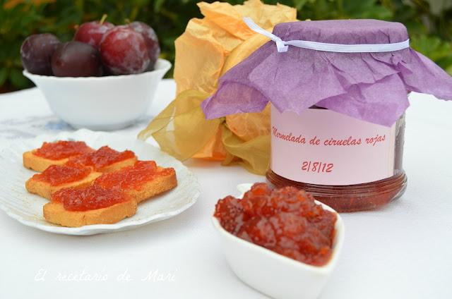 MERMELADA DE CIRUELAS ROJAS MERMELADA DE CIRUELAS ROJAS