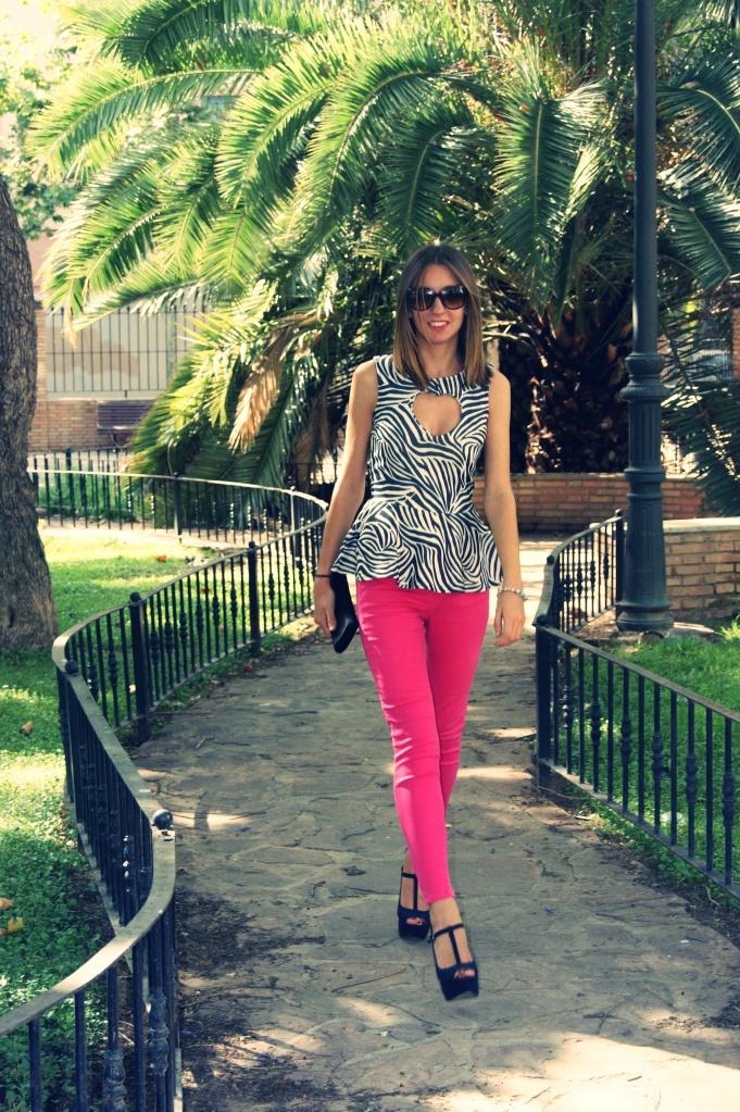 Zebra print + flour touch Zebra print + flour touch