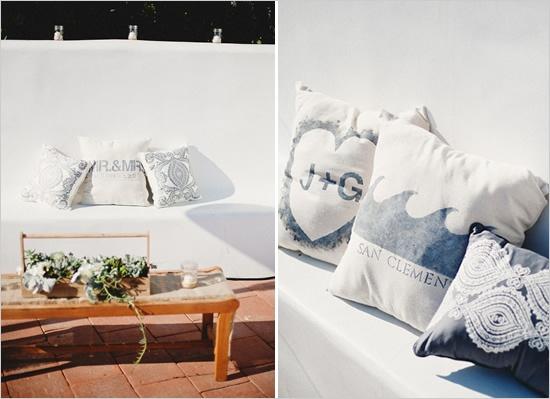 ¡Cojines para los rincones más especiales de tu boda! ¡Cojines para los rincones más especiales de tu boda!