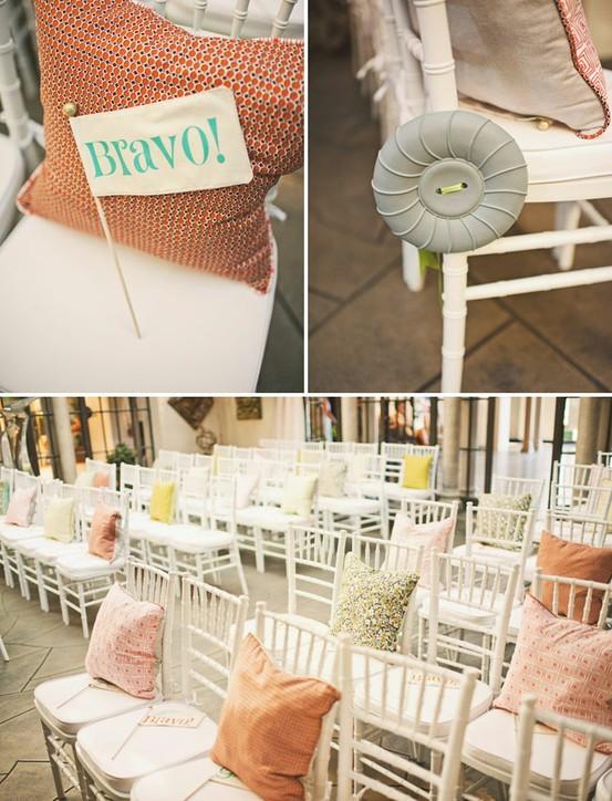 ¡Cojines para los rincones más especiales de tu boda! ¡Cojines para los rincones más especiales de tu boda!