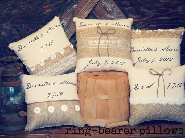 ¡Cojines para los rincones más especiales de tu boda! ¡Cojines para los rincones más especiales de tu boda!