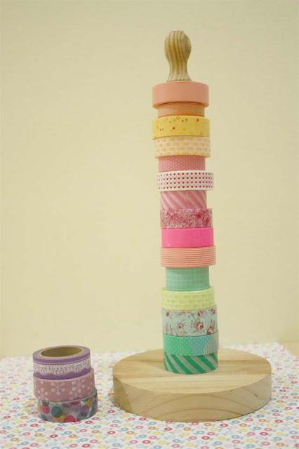 Dos maneras de guardar los washi tapes Dos maneras de guardar los washi tapes