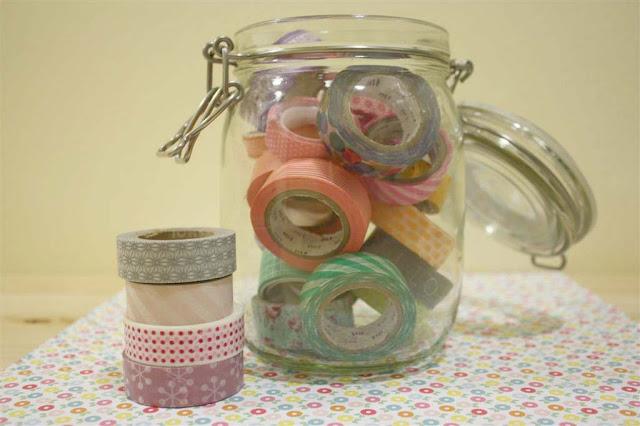 Dos maneras de guardar los washi tapes Dos maneras de guardar los washi tapes