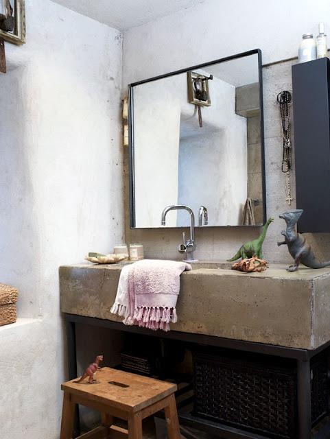 Inspiración: Baños de estilo industrial