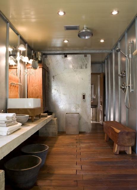 Inspiración: Baños de estilo industrial