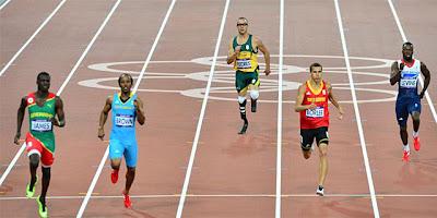Pistorius, el atleta sin piernas.