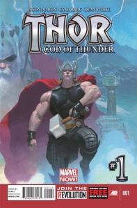 Es oficial: Jason Aaron y Esad Ribic para el Thor de Marvel NOW!. Portada del Nº 1