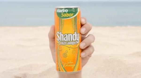 El spot de lanzamiento de la nueva Shandy Naranja