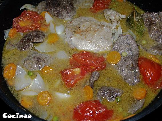 Ternera con salsa de zanahoria Ternera con salsa de zanahoria