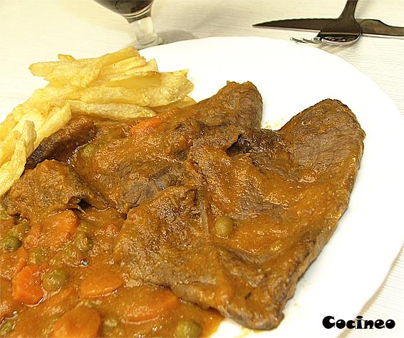 Ternera con salsa de zanahoria Ternera con salsa de zanahoria