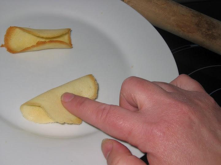 Galletas de la suerte y masa crocante Galletas de la suerte y masa crocante