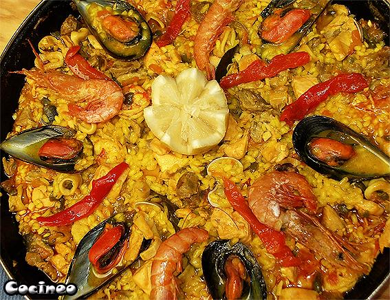 Paella de marisco Paella de marisco