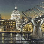 St Paul' s and the Millennium Bridge St Paul' s and the Millennium Bridge