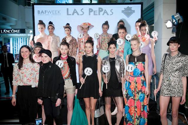 BAFWEEK primavera verano 2012/13: LAS PEPAS BAFWEEK primavera verano 2012/13: LAS PEPAS