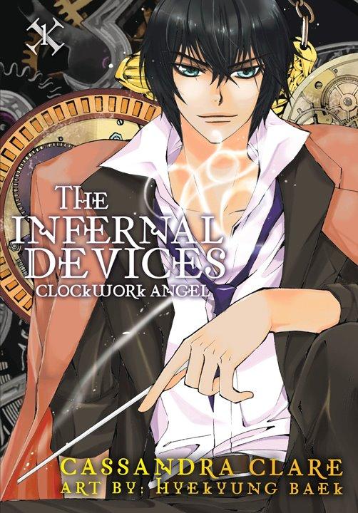 Portada Revelada: The Infernal Devices: Clockwork Angel Manga
