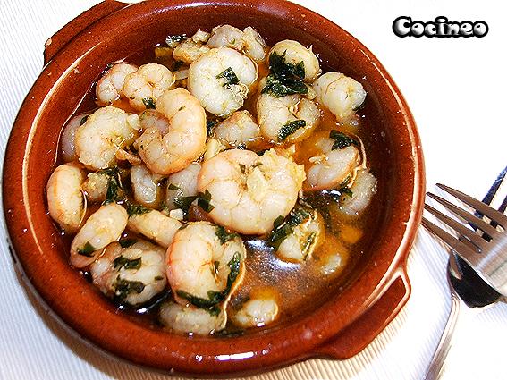 Gambas al pil pil Gambas al pil pil