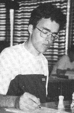 Lluís Comas, en 1993, Campeón de España absoluto Lluis Comas, Campeón de España de Ajedrez absoluto en 1993