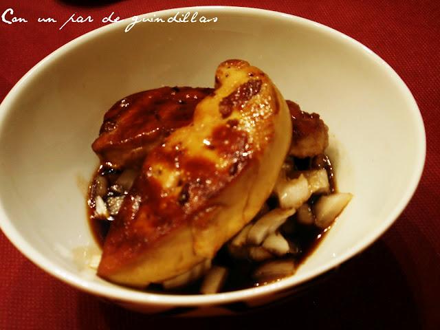 Foie teriyaki Foie teriyaki