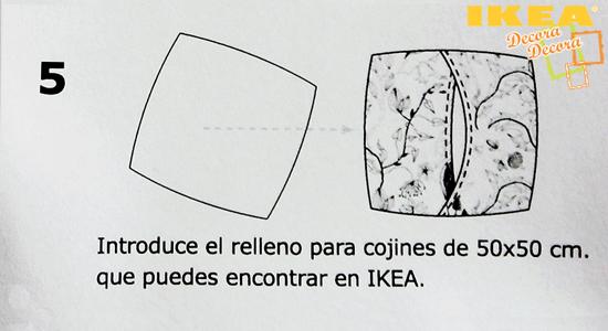 ¿Cómo hacer un cojín según IKEA? como hacer fundas para cojines