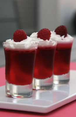 Chupitos de gelatina