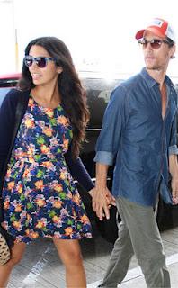 Noticia - Matthew McConaughey y Camila Alvés de luna de miel en Ibiza