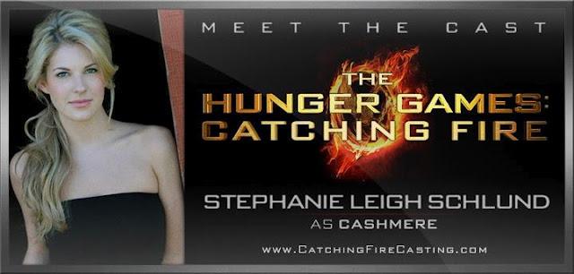 Confirmada Stephanie Leigh Schlund como Cashmere en The Hunger Games: Catching Fire (En llamas) Confirmada Stephanie Leigh Schlund como Cashmere en The Hunger Games: Catching Fire (En llamas)