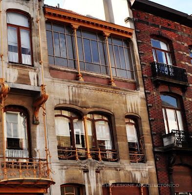 VÍCTOR HORTA: CASA-ESTUDIO EN BRUSELAS