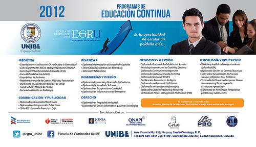 Cuáles son los beneficios de la Educación Continua? EGRU Educación Continua 2012