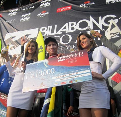 Carlos Burle Campeón del Billabong Pico Alto 2012