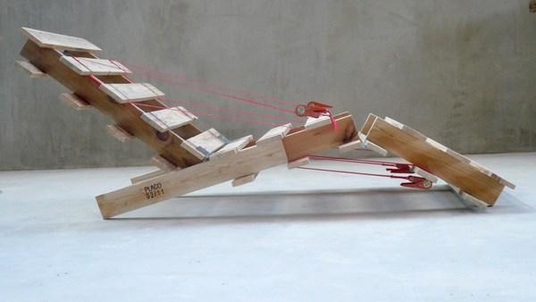 tumbona hecha con palets El palet industrial como materia prima