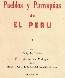 LA PUCP EN 1946 SEGÚN EL P. JORDÁN RODRÍGUEZ, O.P.