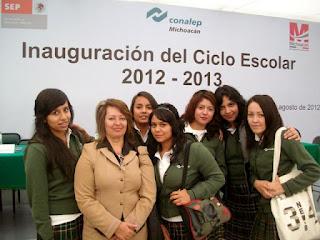 Inauguran el ciclo escolar 2012-2013 en el Conalep Inauguran el ciclo escolar 2012-2013 en el Conalep