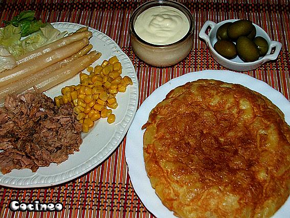 Tortilla rellena Tortilla rellena