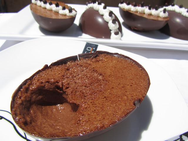Bombón helado de chocolate y brandy Bombón helado de chocolate y brandy