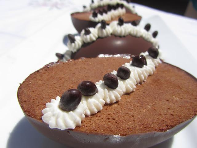 Bombón helado de chocolate y brandy Bombón helado de chocolate y brandy