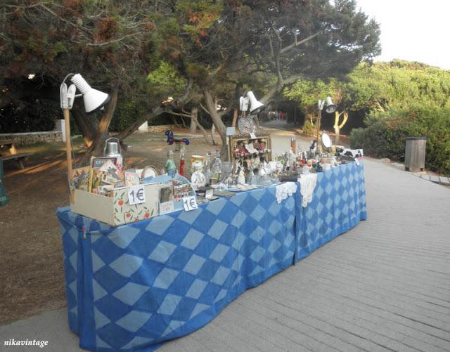 Mercado de noche en Santo Tomás