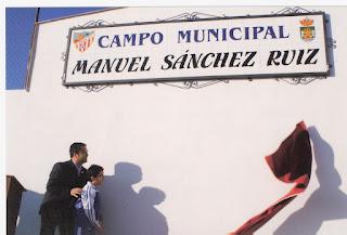 Un nombramiento mas que merecido al campo de fútbol de Almogia Un nombramiento mas que merecido al campo de fútbol de Almogia