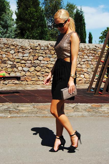 Sequins dress. Sequins dress.