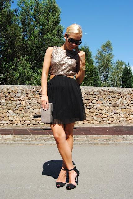 Sequins dress. Sequins dress.